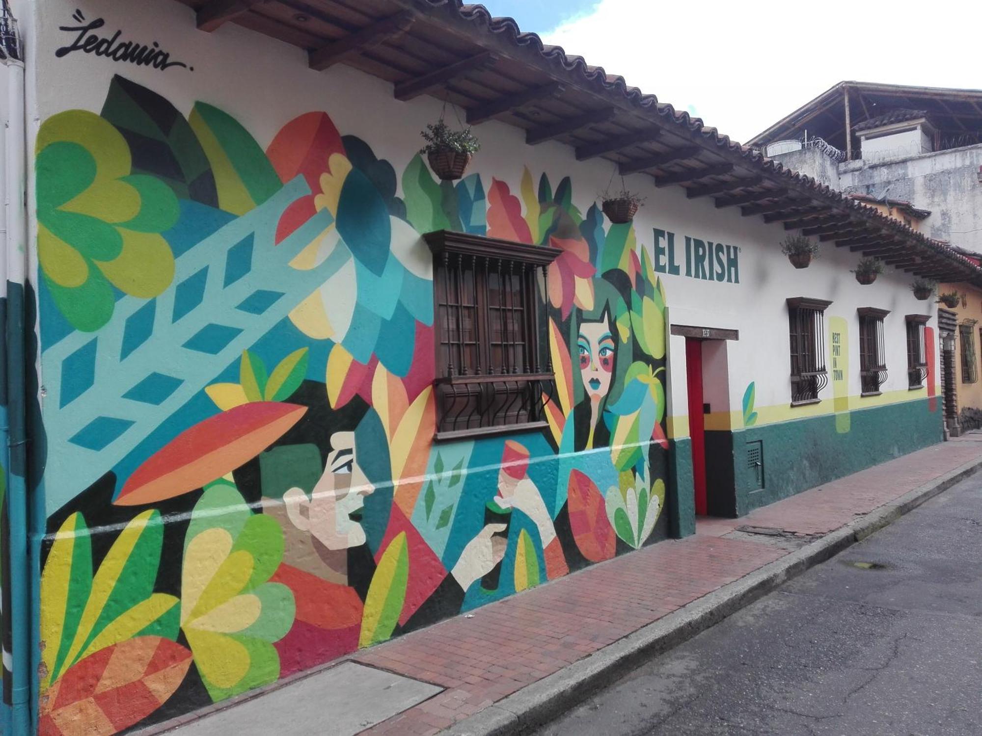 ボゴタ Casita De Piedra Bed & Breakfast エクステリア 写真